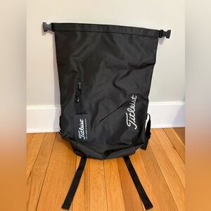 Titleist Black Roll-Top Backpack